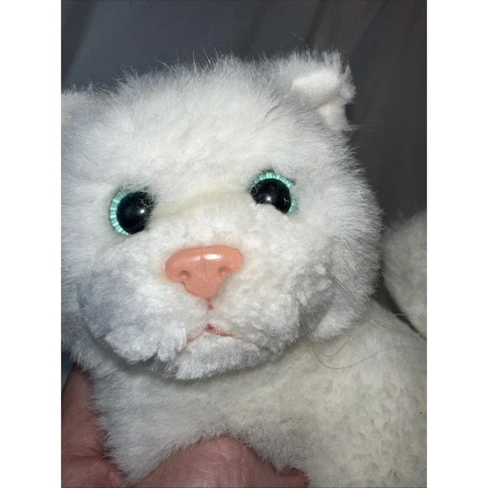 Vintage 1994 24K ASPCA Polar Puff Special Effects Plush Cat Vickie #2801 Clean!